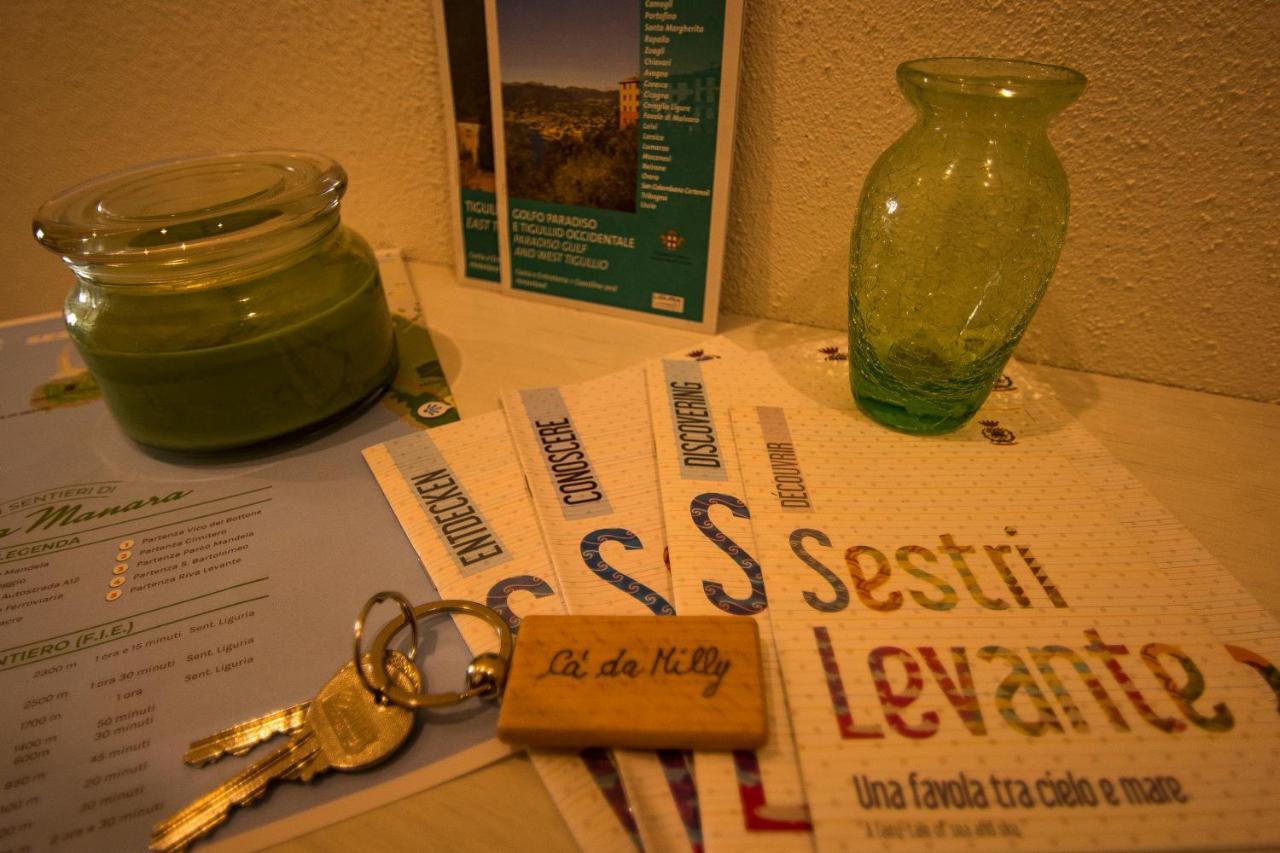 Ca Da Milly Leilighet Sestri Levante Eksteriør bilde